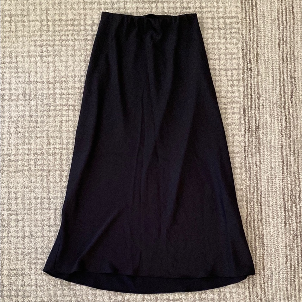 Jenni Kayne Sawyer Slip Skirt in Black